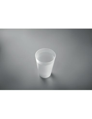 Vaso de PP Guildford reutilizable full color 300ml PERSONALIZABLE
