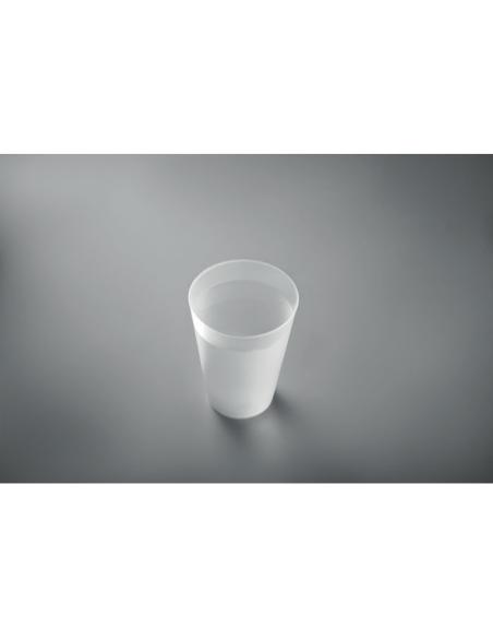 Vaso de PP Guildford reutilizable full color 300ml PERSONALIZABLE