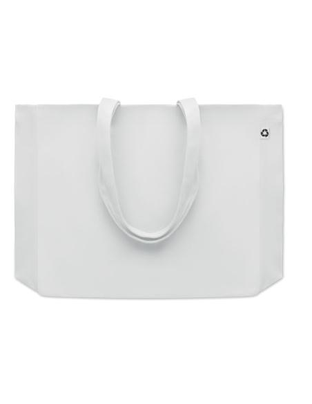 Bolsa de canvas reciclado Kutina con fuelle 280g/m2 colores PERSONALIZABLE