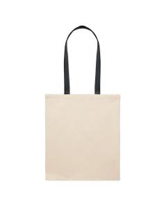 Bolsa Parla de algodón 140g/m2 asas de colores PERSONALIZABLE 2