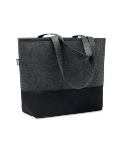 Bolsa de fieltro obtenido de botellas recicladas Oldenburg con asas largas PERSONALIZABLE