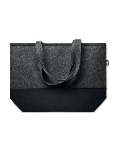 Bolsa de fieltro obtenido de botellas recicladas Oldenburg con asas largas PERSONALIZABLE