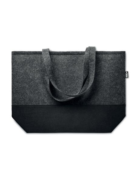 Bolsa de fieltro obtenido de botellas recicladas Oldenburg con asas largas PERSONALIZABLE