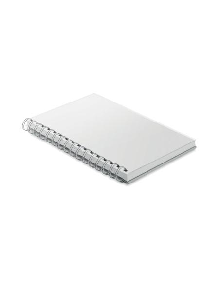 Libreta espiral A5 con cubierta de RPET Srinagar PERSONALIZABLE