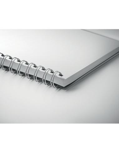 Libreta espiral A5 con cubierta de RPET Srinagar PERSONALIZABLE
