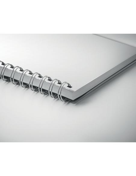 Libreta espiral A5 con cubierta de RPET Srinagar PERSONALIZABLE