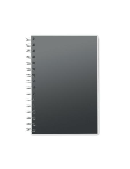 Libreta espiral A5 con cubierta de RPET Srinagar PERSONALIZABLE