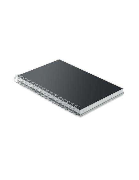 Libreta espiral A5 con cubierta de RPET Srinagar PERSONALIZABLE