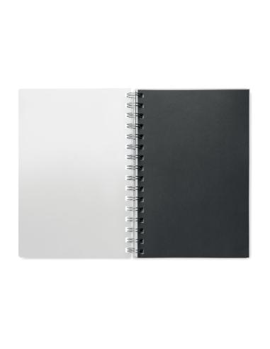 Libreta espiral A5 con cubierta de RPET Srinagar PERSONALIZABLE