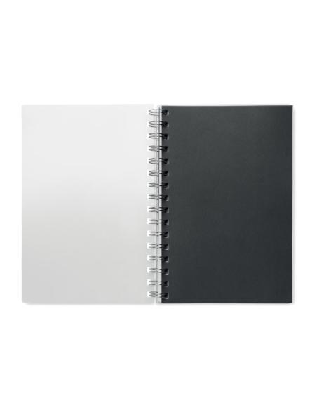Libreta espiral A5 con cubierta de RPET Srinagar PERSONALIZABLE