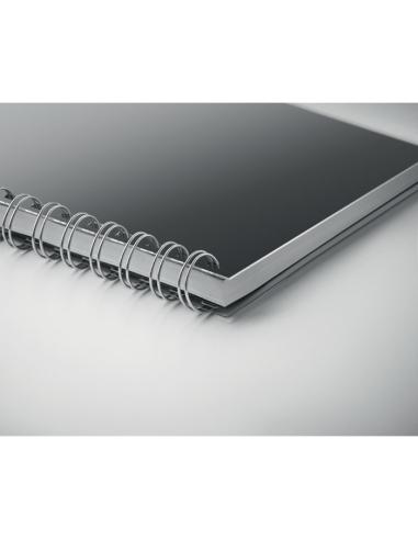 Libreta espiral A5 con cubierta de RPET Srinagar PERSONALIZABLE