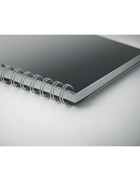 Libreta espiral A5 con cubierta de RPET Srinagar PERSONALIZABLE