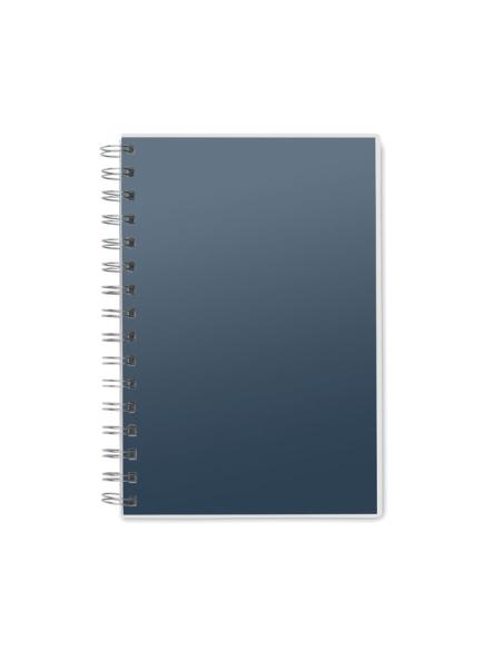Libreta espiral A5 con cubierta de RPET Srinagar PERSONALIZABLE