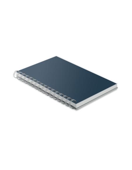 Libreta espiral A5 con cubierta de RPET Srinagar PERSONALIZABLE