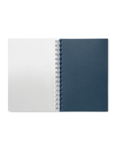 Libreta espiral A5 con cubierta de RPET Srinagar PERSONALIZABLE