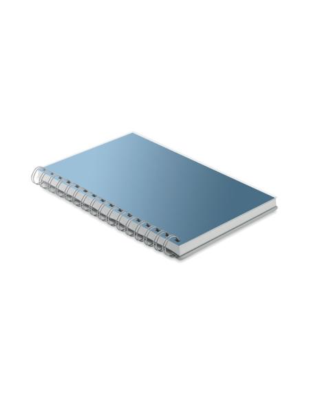 Libreta espiral A5 con cubierta de RPET Srinagar PERSONALIZABLE