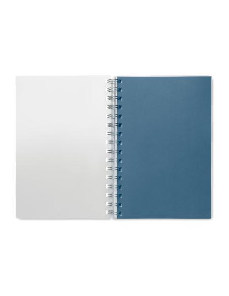 Libreta espiral A5 con cubierta de RPET Srinagar PERSONALIZABLE