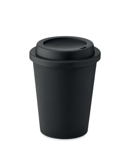 Vaso térmico de PP Offenbach doble capa sin BPA 300ml con boquilla PERSONALIZABLE