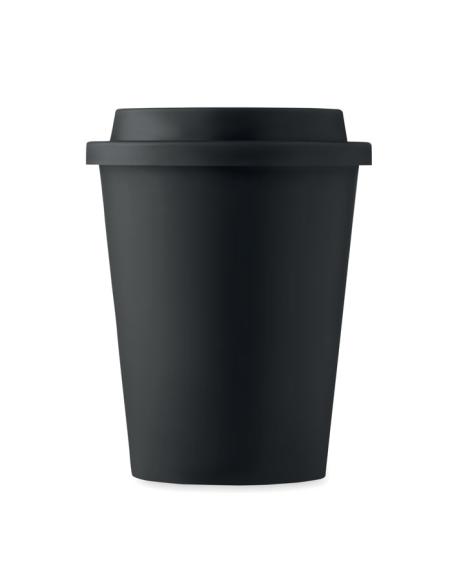 Vaso térmico de PP Offenbach doble capa sin BPA 300ml con boquilla PERSONALIZABLE