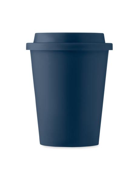 Vaso térmico de PP Offenbach doble capa sin BPA 300ml con boquilla PERSONALIZABLE