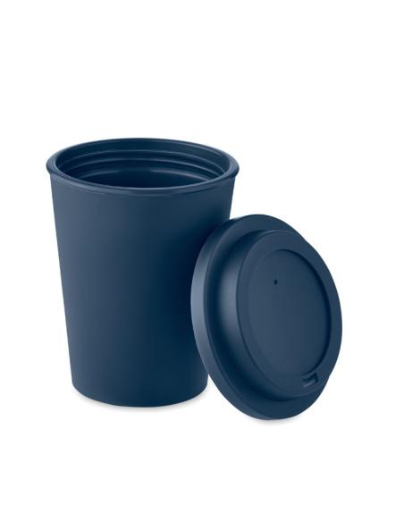 Vaso térmico de PP Offenbach doble capa sin BPA 300ml con boquilla PERSONALIZABLE