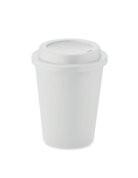 Vaso térmico de PP Offenbach doble capa sin BPA 300ml con boquilla PERSONALIZABLE
