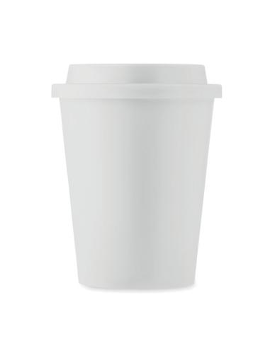 Vaso térmico de PP Offenbach doble capa sin BPA 300ml con boquilla PERSONALIZABLE