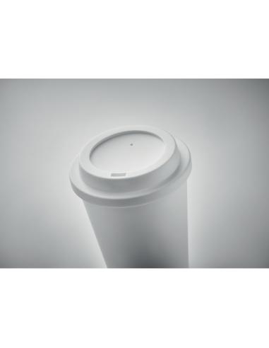 Vaso térmico de PP Offenbach doble capa sin BPA 300ml con boquilla PERSONALIZABLE