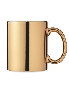 Taza cerámica Rijeka acabado metalizado 300ml PERSONALIZABLE 2