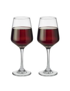 Juego de 2 copas de vino de cristal Monaco 400ml PERSONALIZABLE 2