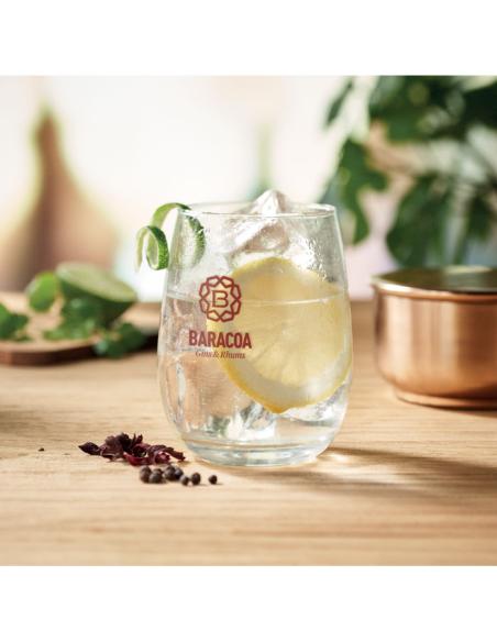 Vaso de cristal reciclado Palencia 420ml PERSONALIZABLE