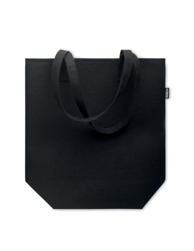 Bolsa de fieltro obtenido de botellas recicladas Rishon con asas largas PERSONALIZABLE