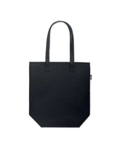 Bolsa de fieltro obtenido de botellas recicladas Rishon con asas largas PERSONALIZABLE