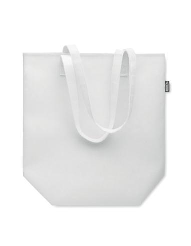 Bolsa de fieltro obtenido de botellas recicladas Rishon con asas largas PERSONALIZABLE