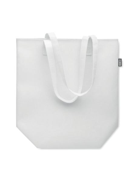 Bolsa de fieltro obtenido de botellas recicladas Rishon con asas largas PERSONALIZABLE