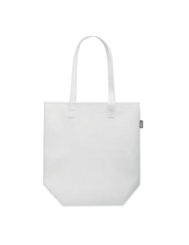 Bolsa de fieltro obtenido de botellas recicladas Rishon con asas largas PERSONALIZABLE
