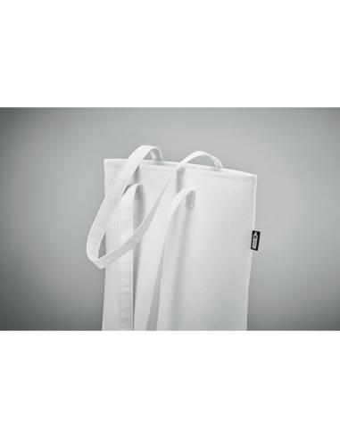 Bolsa de fieltro obtenido de botellas recicladas Rishon con asas largas PERSONALIZABLE