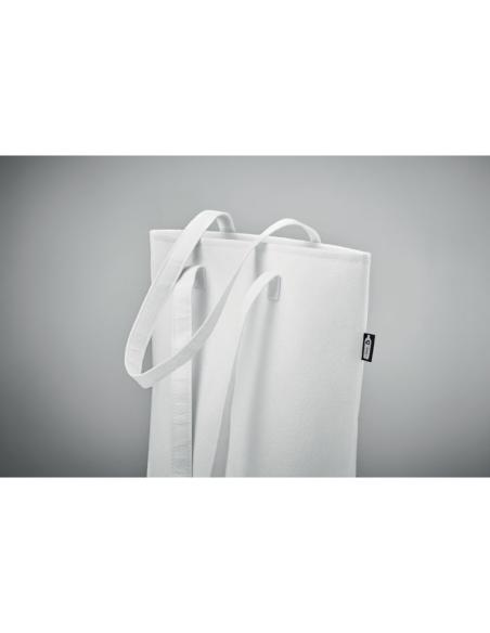 Bolsa de fieltro obtenido de botellas recicladas Rishon con asas largas PERSONALIZABLE