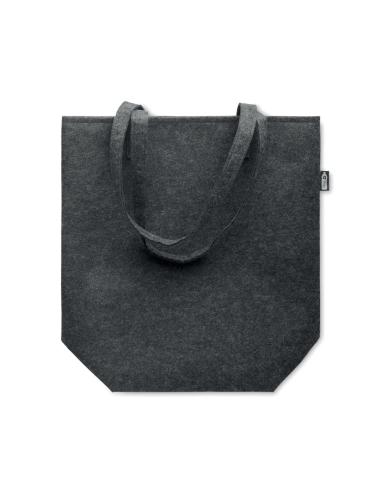 Bolsa de fieltro obtenido de botellas recicladas Rishon con asas largas PERSONALIZABLE
