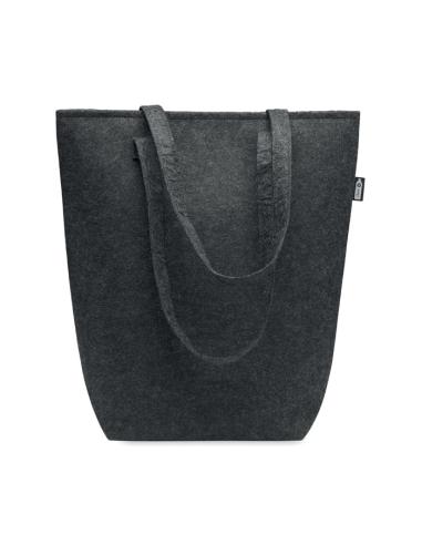 Bolsa de fieltro obtenido de botellas recicladas Rishon con asas largas PERSONALIZABLE