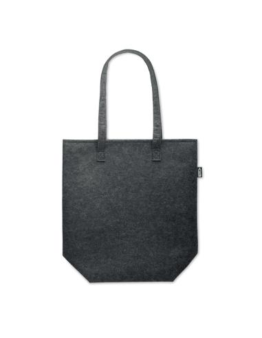 Bolsa de fieltro obtenido de botellas recicladas Rishon con asas largas PERSONALIZABLE