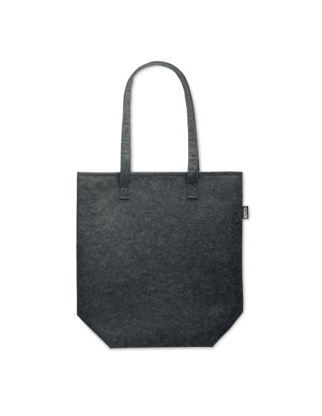 Bolsa de fieltro obtenido de botellas recicladas Rishon con asas largas PERSONALIZABLE