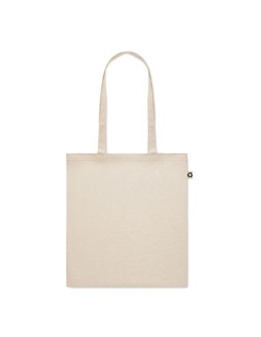 Bolsa de tela San Fernando algodón reciclado 140g/m2 natur asas largas PERSONALIZABLE