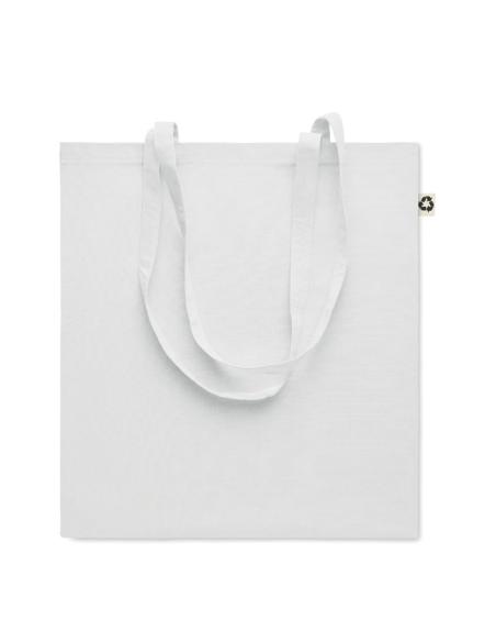 Bolsa de tela Tanzania algodón reciclado 140g/m2 colores asas largas PERSONALIZABLE