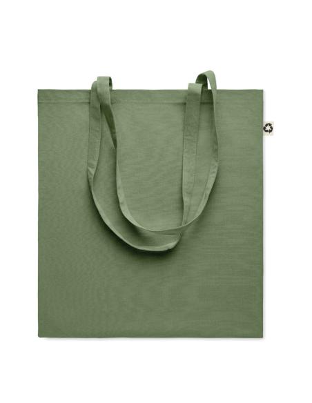 Bolsa de tela Tanzania algodón reciclado 140g/m2 colores asas largas PERSONALIZABLE