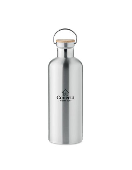 Botella agua de acero inoxidable Singleton doble capa sin BPA 1,5 litros PERSONALIZABLE
