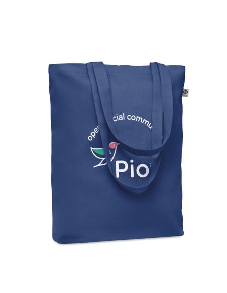 Bolsa de canvas orgánico 270g/m2 Sinj asas largas colores PERSONALIZABLE