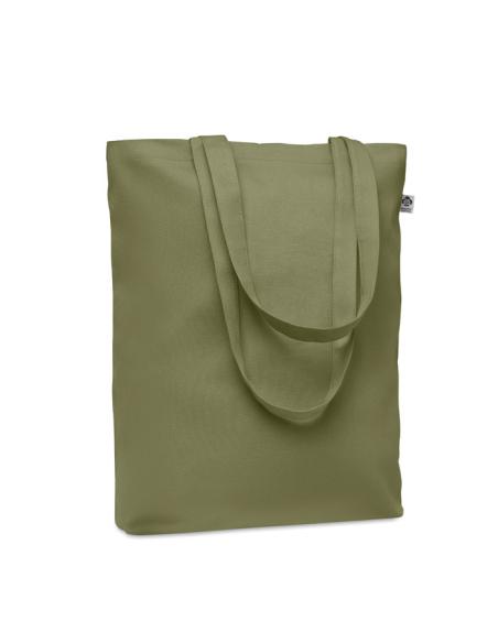 Bolsa de canvas orgánico 270g/m2 Sinj asas largas colores PERSONALIZABLE