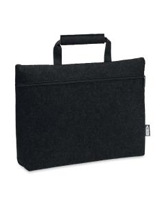Bolsa de fieltro obtenido de botellas recicladas Rochdale para portátil 15" asas cortas PERSONALIZABLE