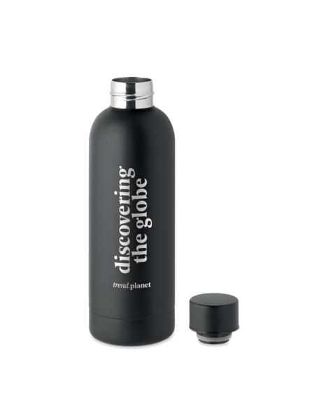 Botella agua de acero inoxidable reciclado Nin de doble capa sin BPA 500ml PERSONALIZABLE